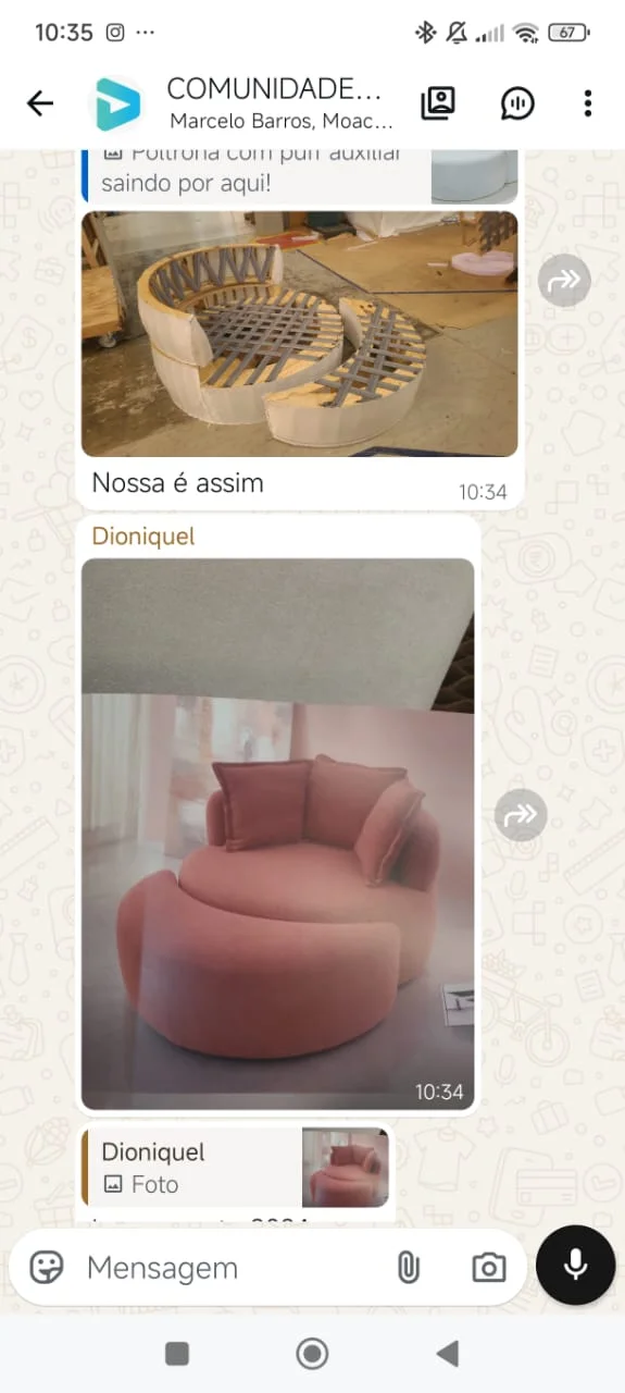 Avaliação de aluno no WhatsApp