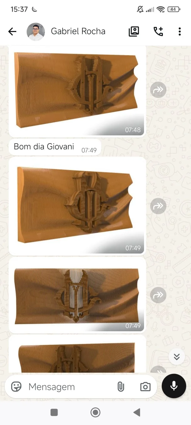 Avaliação de aluno no WhatsApp