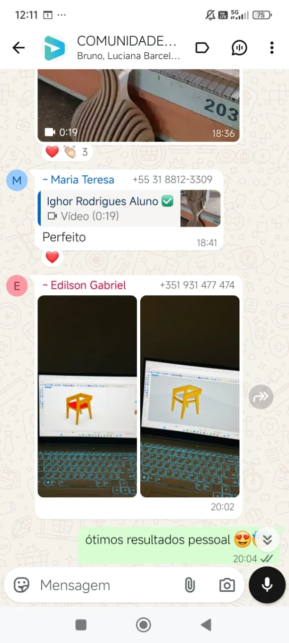 Avaliação de aluno no WhatsApp 08