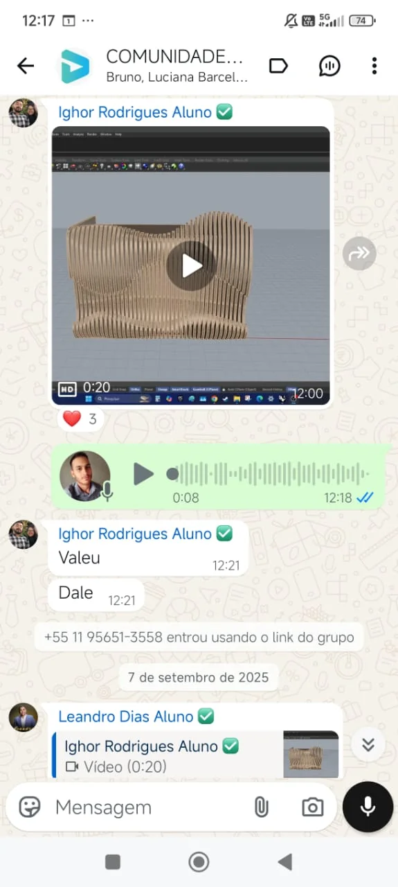 Avaliação de aluno no WhatsApp 09