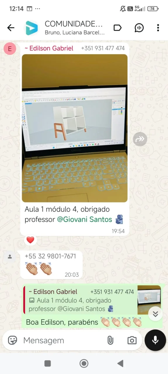 Avaliação de aluno no WhatsApp 14
